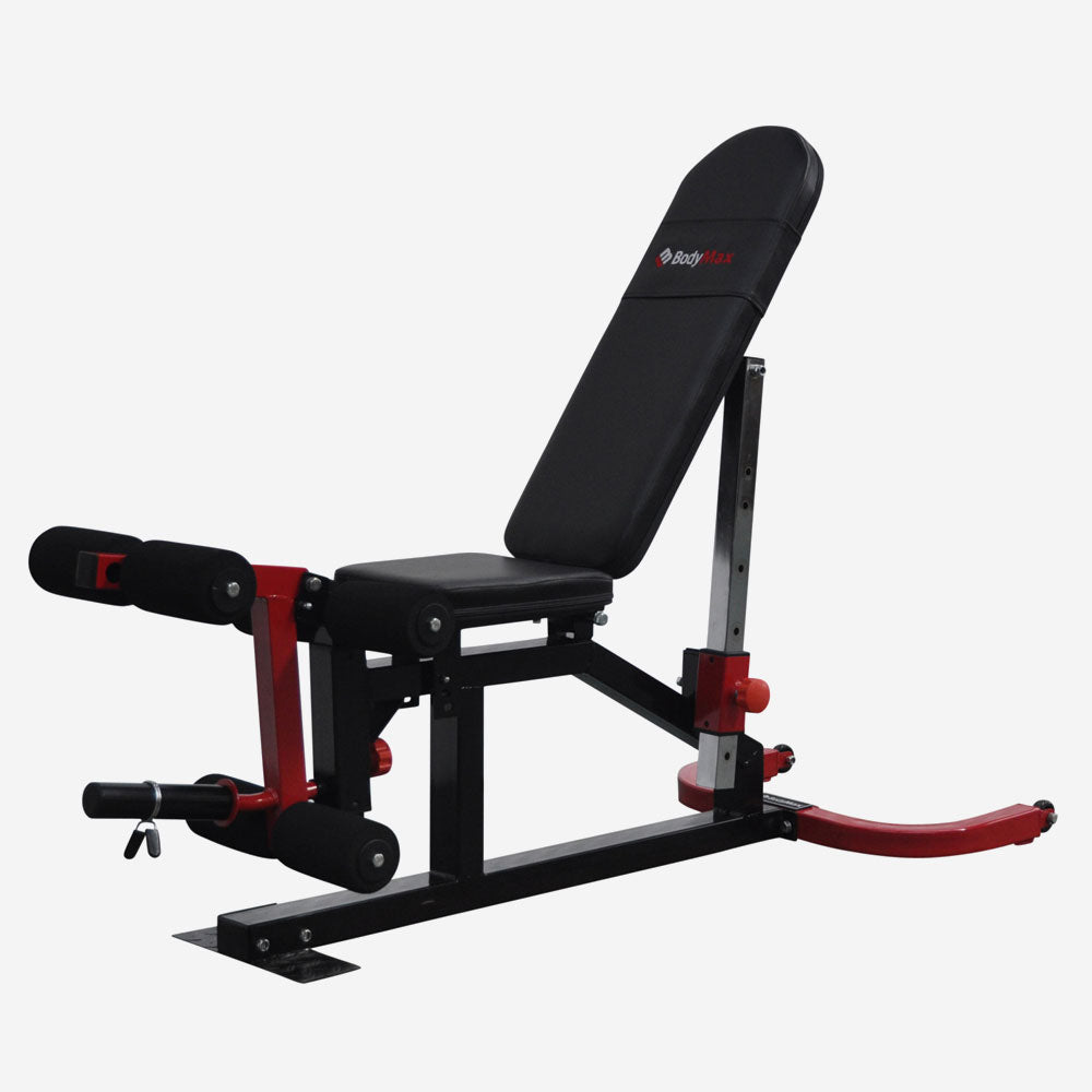 Bench, Leg Curl and Preacher